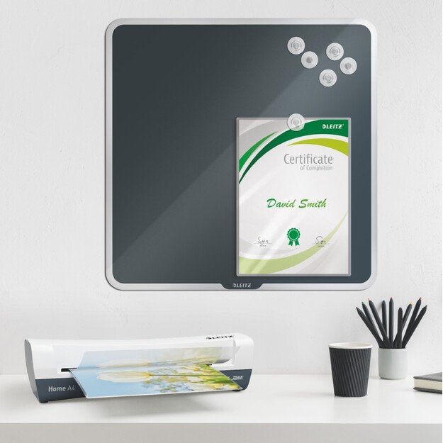 Laminavimo aparatas Leitz iLAM Home A4, 125mic, baltos/pilkos spalvos 1