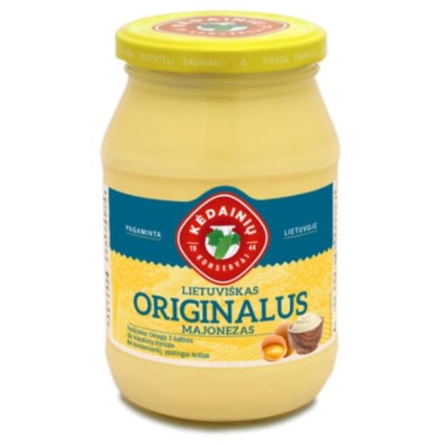Majonezas KĖDAINIŲ lietuvi&scaron;kas originalus (73%), 420g