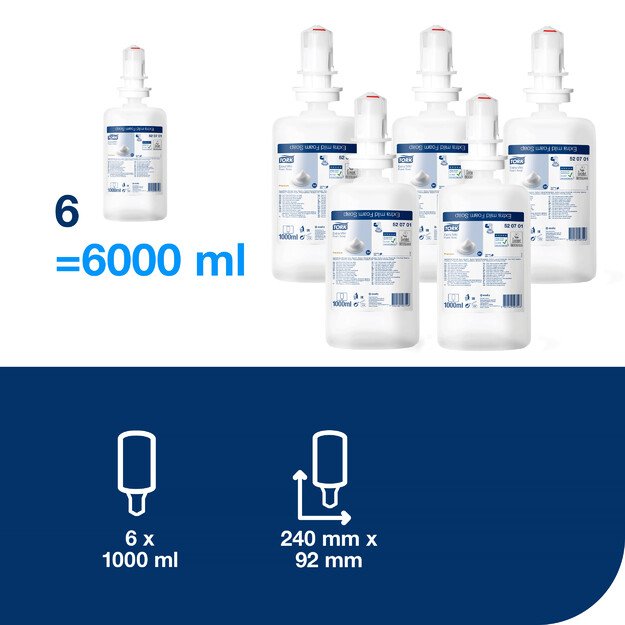 Muilo putos TORK EKSTRA MILD, S4, 520701 3