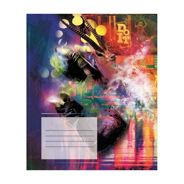 Sąsiuvinis su žaidimais DO IT ABC REALISTER, 32 lapai, linija, B5 2