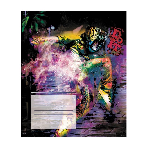 Sąsiuvinis su žaidimais DO IT ABC REALISTER, 32 lapai, linija, B5 1