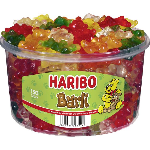 Guminukai HARIBO, Barli, 1,2 kg