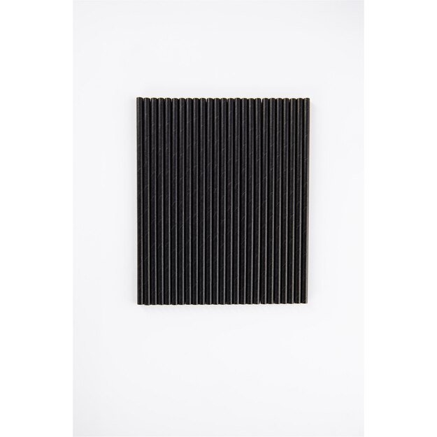 Popieriniai &scaron;iaudeliai, juodi, D 8 mm, L 24 cm, 500 vnt 2
