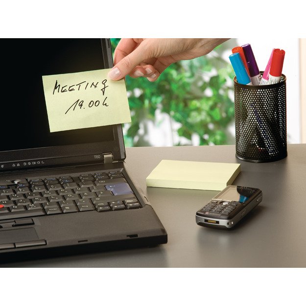 Lipnūs lapeliai TESA Office Notes, 75mm x 75mm, 100 lapelių 1