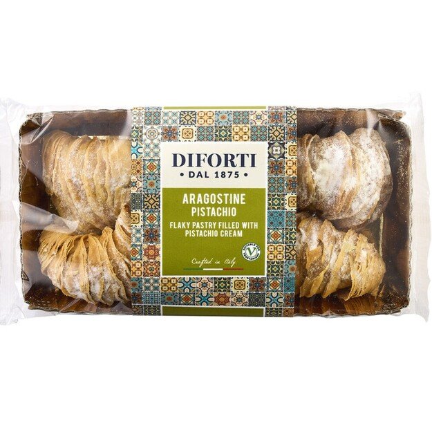 Pyragėliai DIFORTI, Aragostine, su pistacijų kremu, 150 g