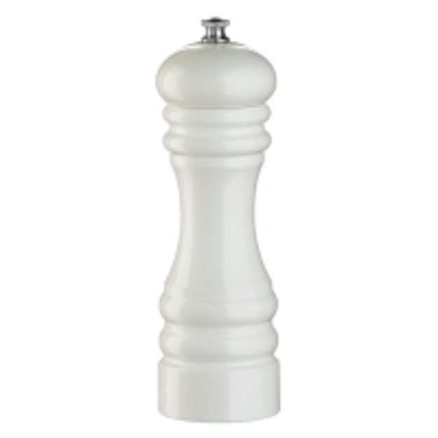 Malūnėlis BERLIN White, druskai, bukas, H 18 cm, D 5,9 cm, vnt