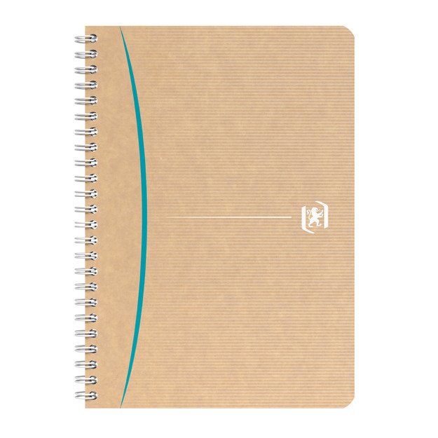 Sąsiuvinis su spirale OXFORD Touareg, A5, perdibto popier., 180 lapų, langeliais 3