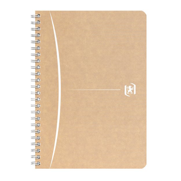 Sąsiuvinis su spirale OXFORD Touareg, A5, perdibto popier., 180 lapų, langeliais