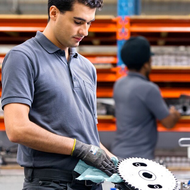 Valymo šluostė TORK, mažai besipūkuojanti, 190491, 1sl., 60m, turkio spalvos 5