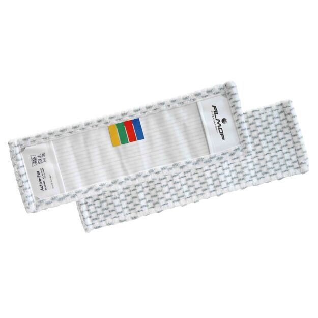 Šluostė grindims ACITVE FUR, su kišenėlėmis, mikrofibra, 50 x 16 cm, vnt