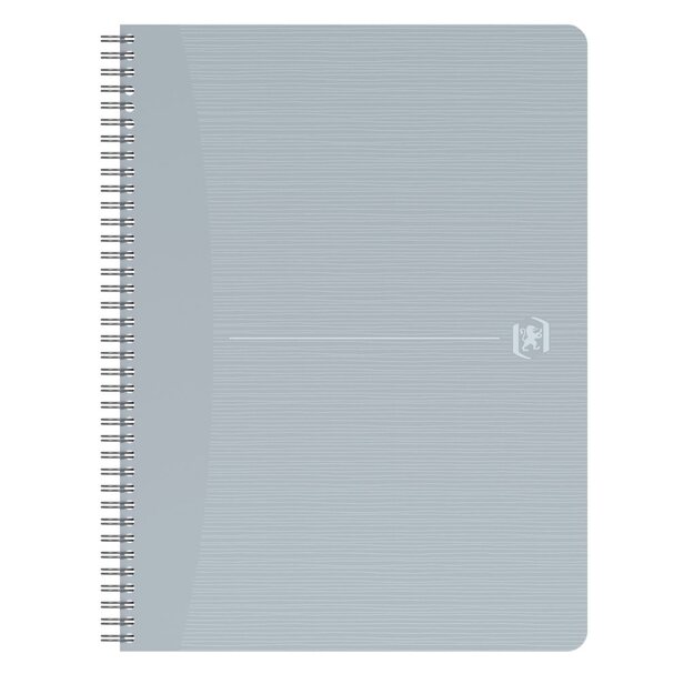 Perdirbtas sąsiuvinis su spirale OXFORD Rec’Up, A4, 90 lapų, 90 gsm, langeliais 1