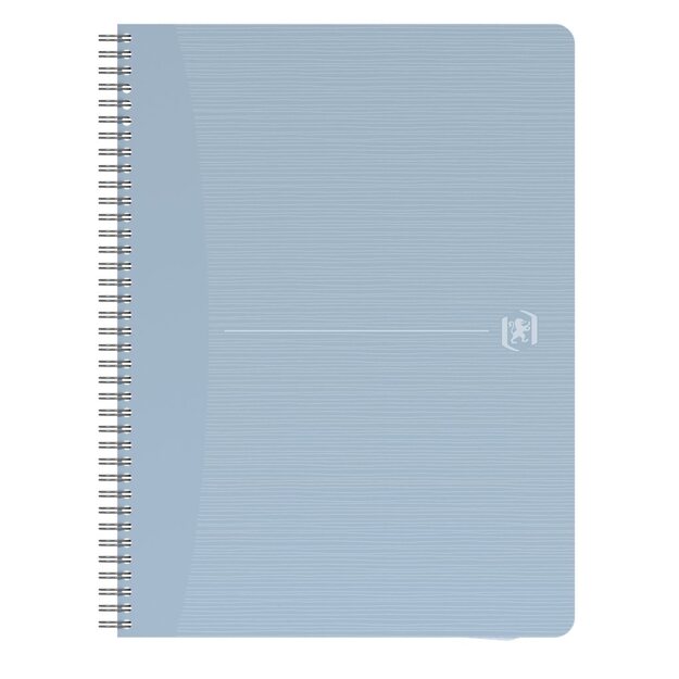 Perdirbtas sąsiuvinis su spirale OXFORD Rec’Up, A4, 90 lapų, 90 gsm, langeliais 5