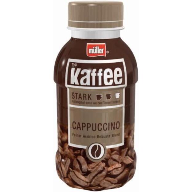&Scaron;altasis kavos ir pieno gėrimas MULLER Kafee Cappucino, 250 ml