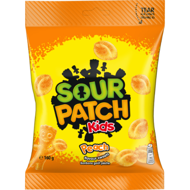 Guminukai SOUR PATCH, Peach,160 g
