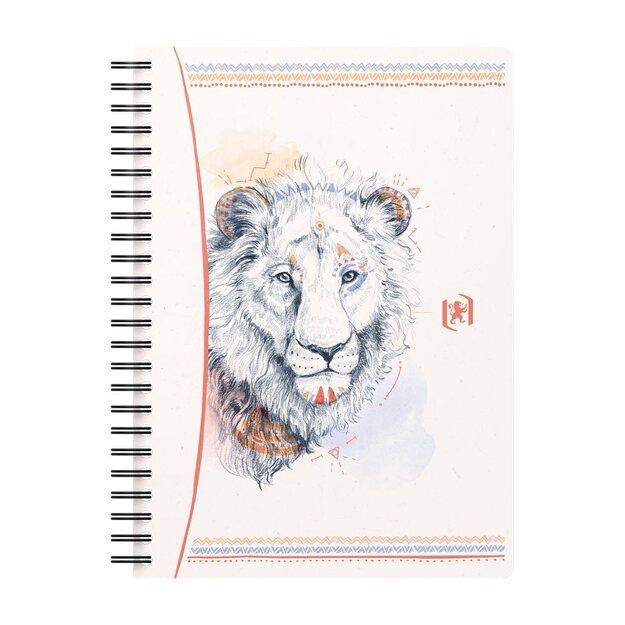 Sąsiuvinis su spirale OXFORD BOHO CHIC, A5, 60 lapų, 90 gsm, linijomis 2