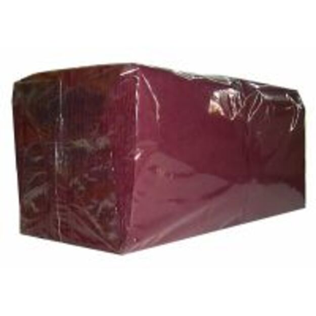 Servetėlės, tamsiai raudonos, 1 sluoksnio, 24 x 24 cm, 400 vnt.