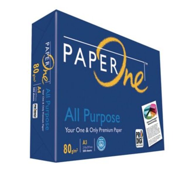 Biuro popierius PaperOne All Purpose, A3, 80 g/m2, 500 lapų