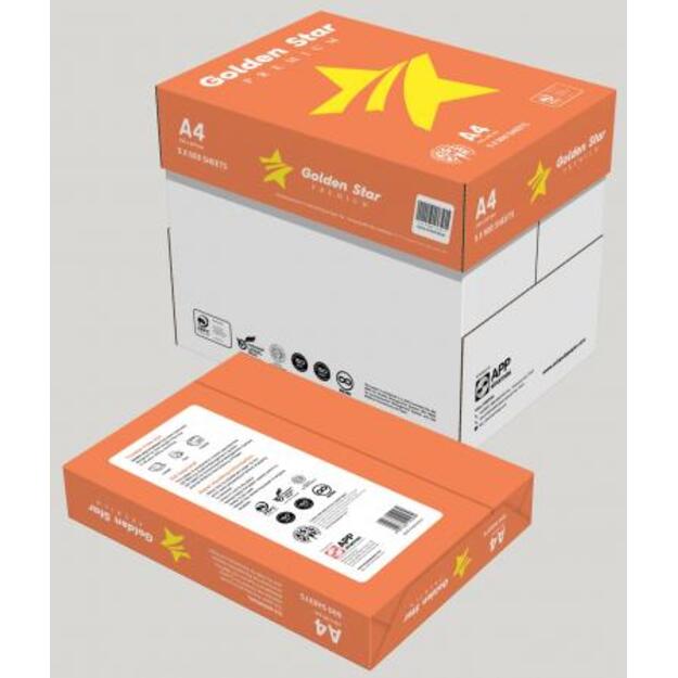 Biuro popierius GOLDEN STAR, A4, 70 g/m2, 500 lapų 1
