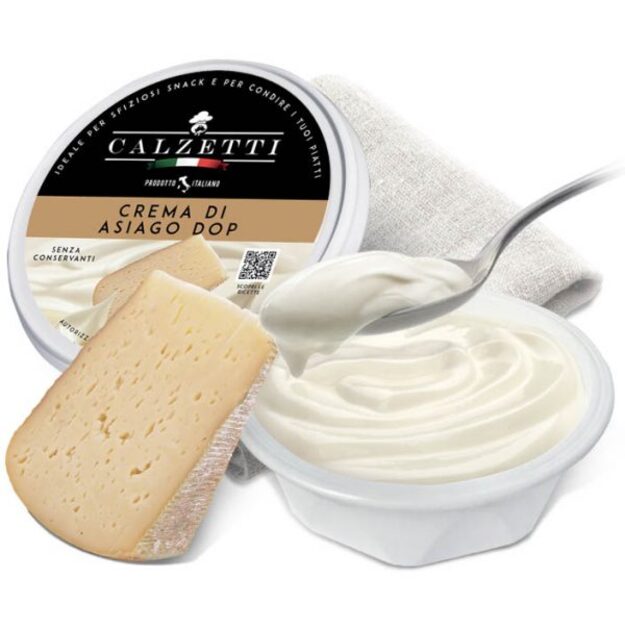 Tepamas asiago sūrio kremas CALZETTI, P.D.O. 125 g 1
