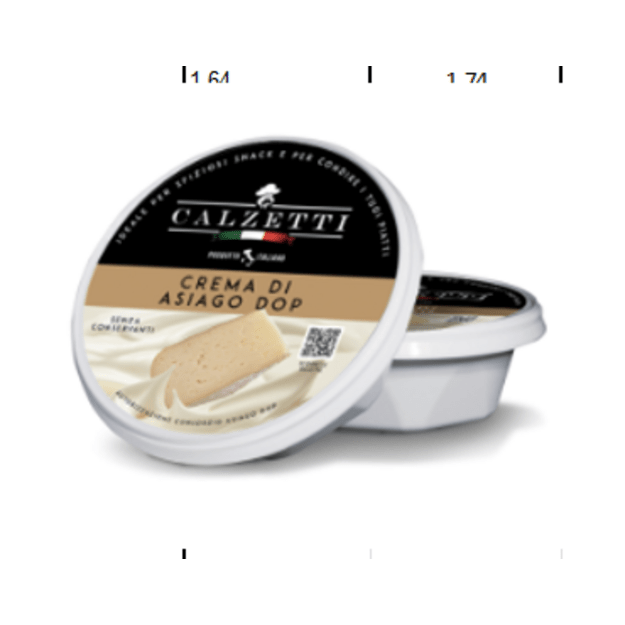 Tepamas asiago sūrio kremas CALZETTI, P.D.O. 125 g