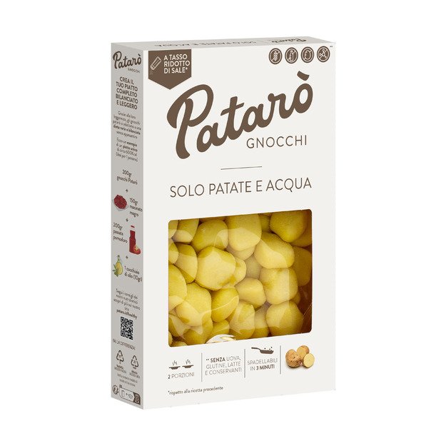 Itališki bulvių virtinukai PATARO, 400 g
