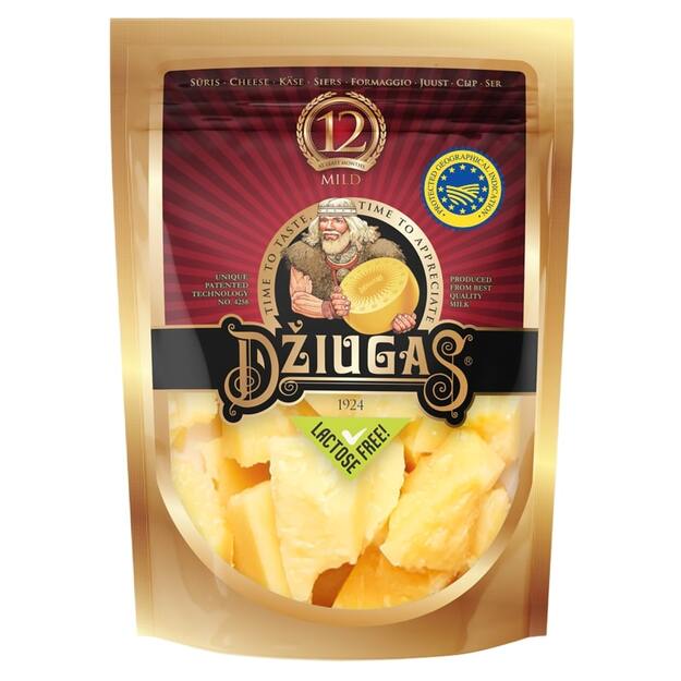 Sūris DŽIUGAS Mild, 12 mėn., 40% RSM, trupintas, 100 g