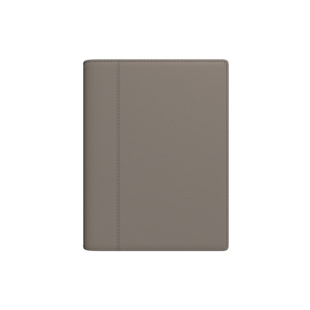 Kalendorius MANAGER Spirex Day 2026, A5, PU, pilka