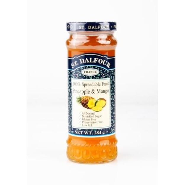 Džemas ST DALFOUR, ananasų ir mangų, 284 g 1