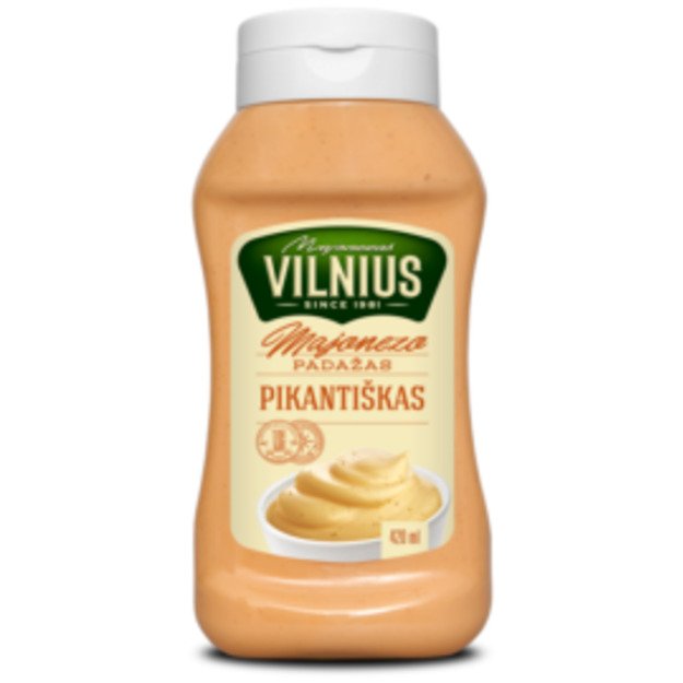 Majonezas VILNIUS Pikantiškas, 25%, 410 g