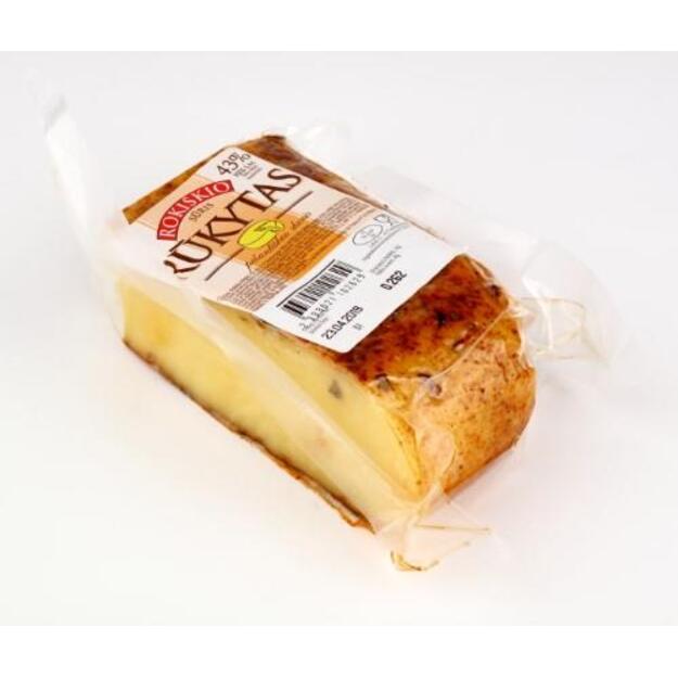 Rūkytas sūris ROKIŠKIO, 43%, kg