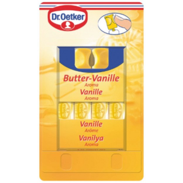 Vanilės aromatas DR.OETKER, 4x2 ml 1