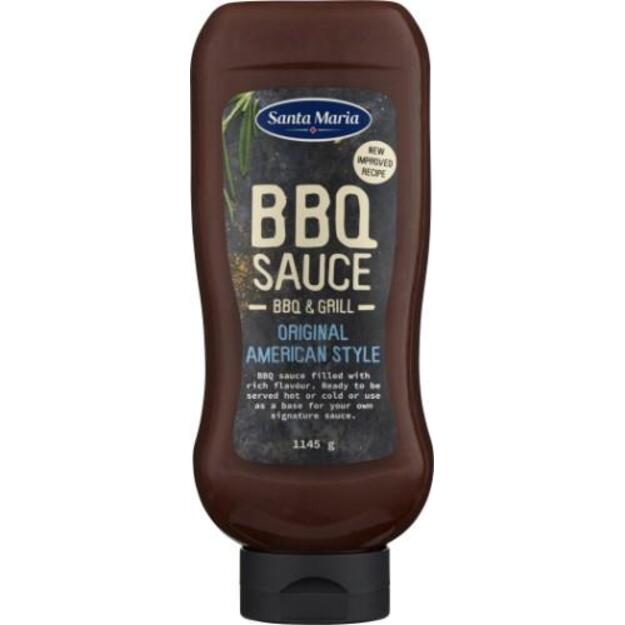 Amerikietiško stiliaus BBQ padažas SANTA MARIA, 1145 g