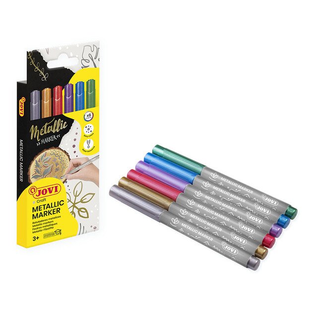 Žymekliai JOVI DECOR METALIC, 6 sp. 4