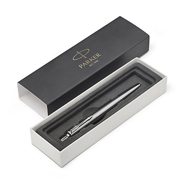 Automatinis tu&scaron;inukas PARKER JOTTER Stainless Steel (2017).  Su dovanų dėžute 1