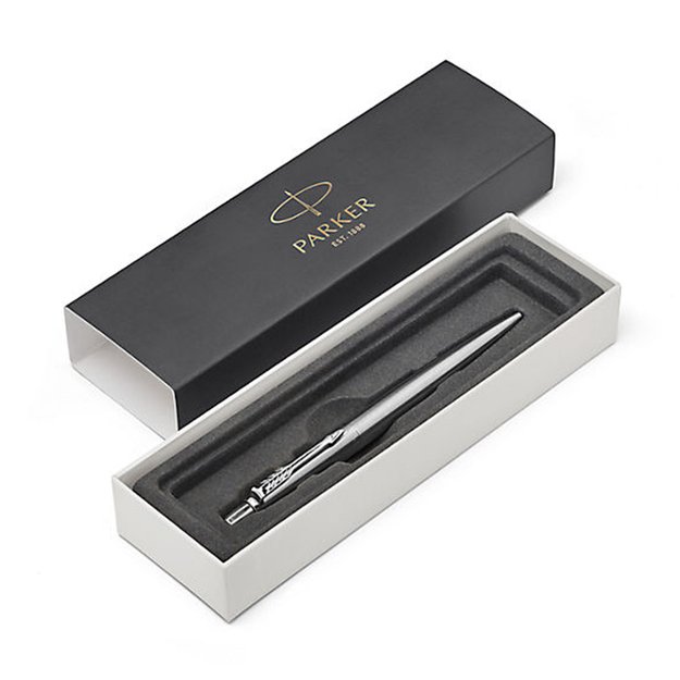Automatinis tušinukas PARKER JOTTER Stainless Steel (2017).  Su dovanų dėžute 1