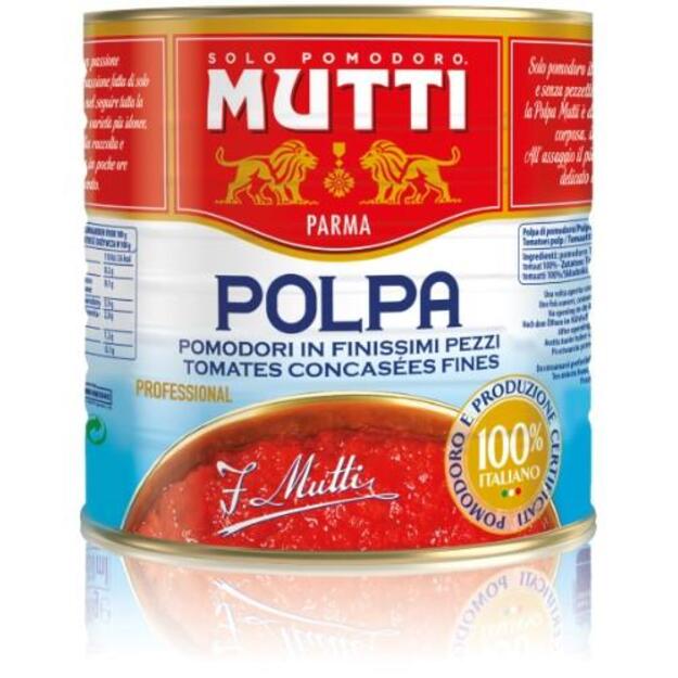 Smulkinti pomidorai MUTTI, 2,5 kg