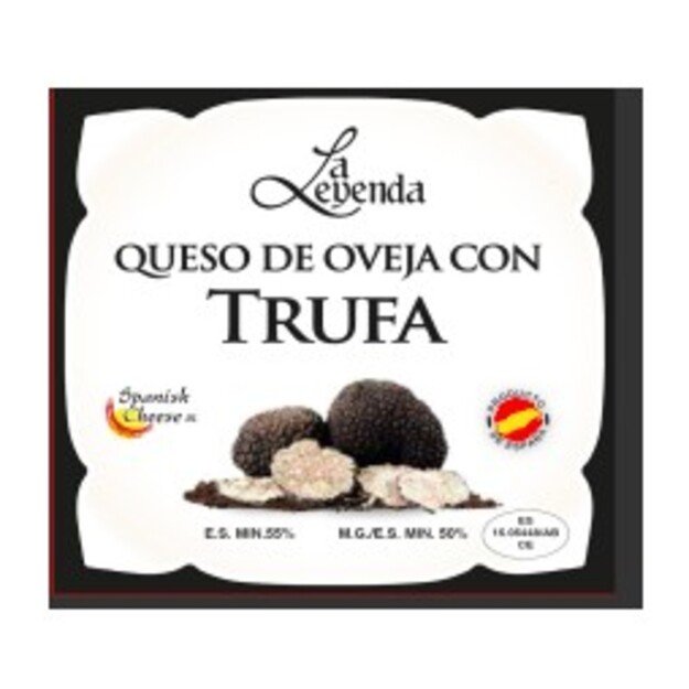 Kietasis avių pieno sūris LA LEYENDA, su trumais, brandintas 5 mėn., 150 g