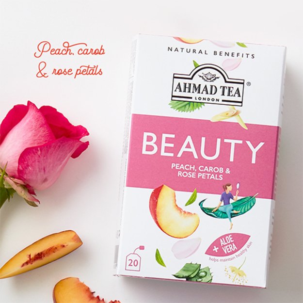 Ahmad Tea Natūrali arbata   Beauty  , vokeliuose, 20 vnt. 5