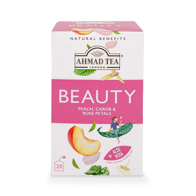 Ahmad Tea Natūrali arbata   Beauty  , vokeliuose, 20 vnt. 2