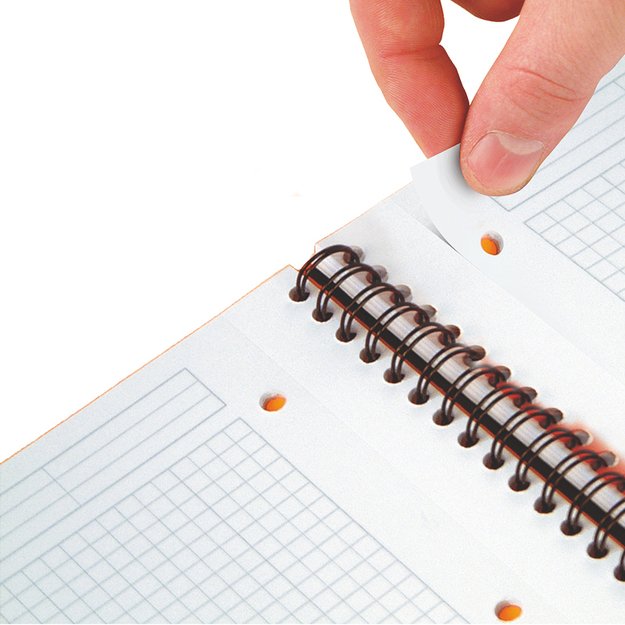 Sąsiuvinis su spirale OXFORD NOTEBOOK, A5, 80 lapų, langeliais 1