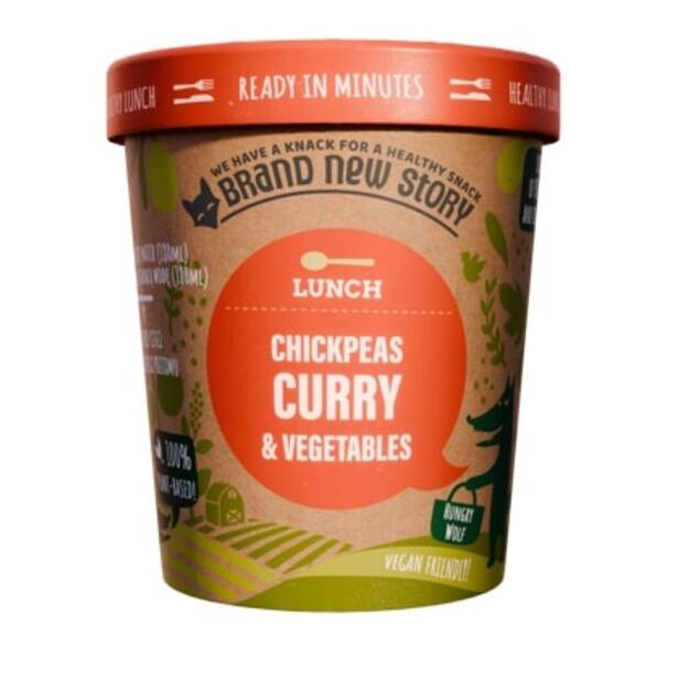 Greitai paruo&scaron;iami avinžirniai su kariu ir daržovėmis, 70 g