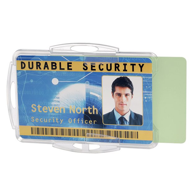 Dvigubas dėklas magnetinėms kortelėms DURABLE, 54 x 85 mm 5