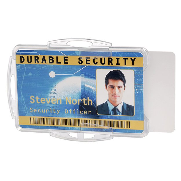 Dvigubas dėklas magnetinėms kortelėms DURABLE, 54 x 85 mm 4