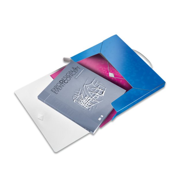 Dėklas - dėžutė LEITZ WOW, PP, A4 2