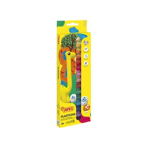 Plastilinas JOVI, 15 spalvų x 15g rinkinys 3