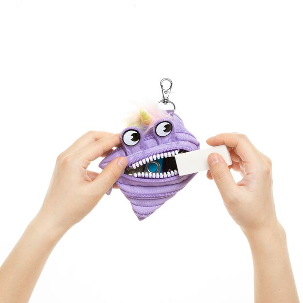 Pakabukas - Piniginė, ZIPIT Unicorn Mini Pouch, MUNI-3, Šviesiai violetinis 3