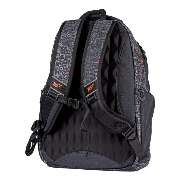 Kuprinė YES T-120 Mechaniniai monstrai, juoda 1