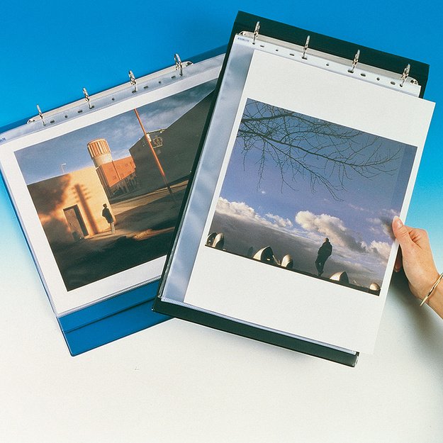 Vertikali įmautė dokumentams ESSELTE, A3, 85 mikr., (pak. - 50 vnt.), matinė 1