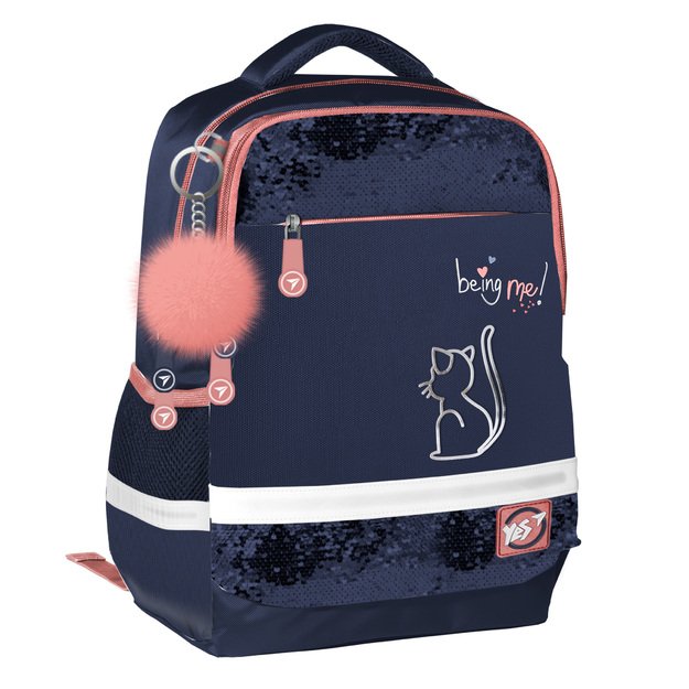 Kuprinė YES S-52 Ergo Be Like a Cat, 360x280x130 mm