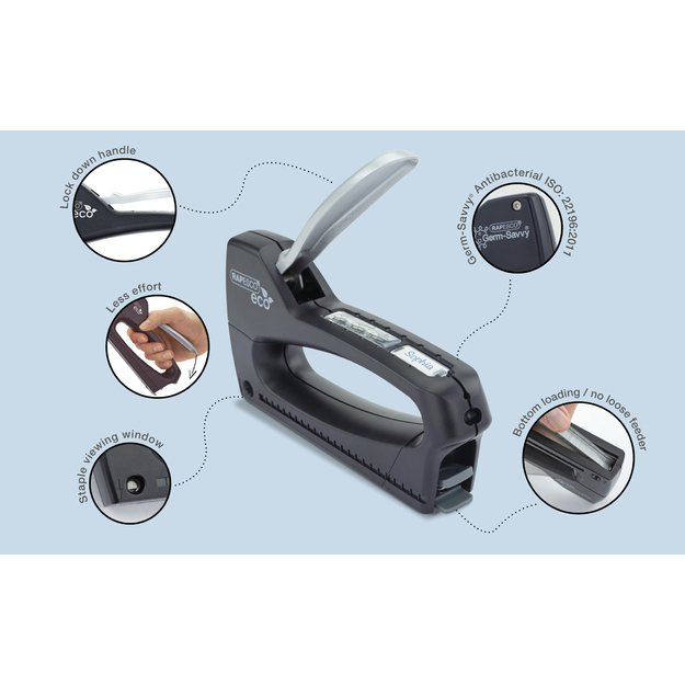 Kabiamušis RAPESCO Eco, juodas 4